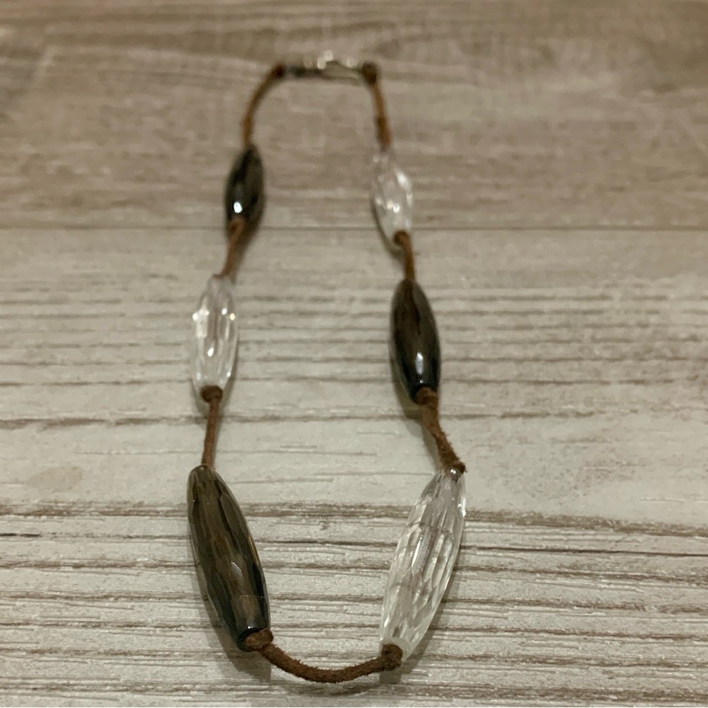 Chan Luu Smokey & Clear Quartz Necklace - Picture 8 of 9